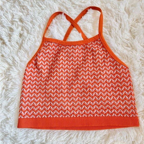 Bershka Ribbed Cropped Tank - Picture 2 of 5